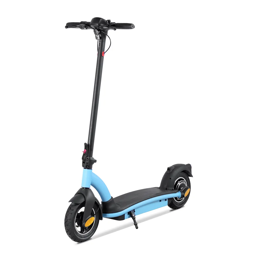 Scooters elétricos com estrutura de liga de alumínio 36V 7.8A lítio 350W preto dobrável e scooter