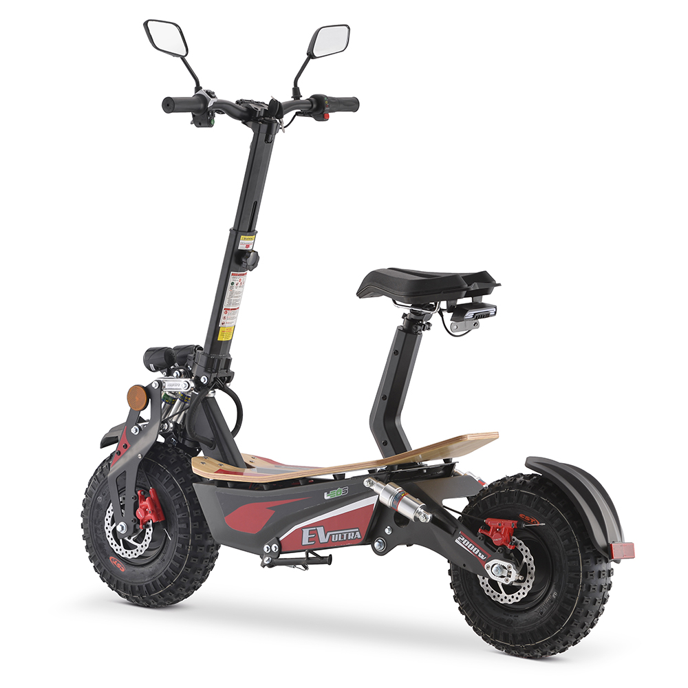 Sxt monster e scooter 2000w 48v bateria de lítio scooter elétrica 