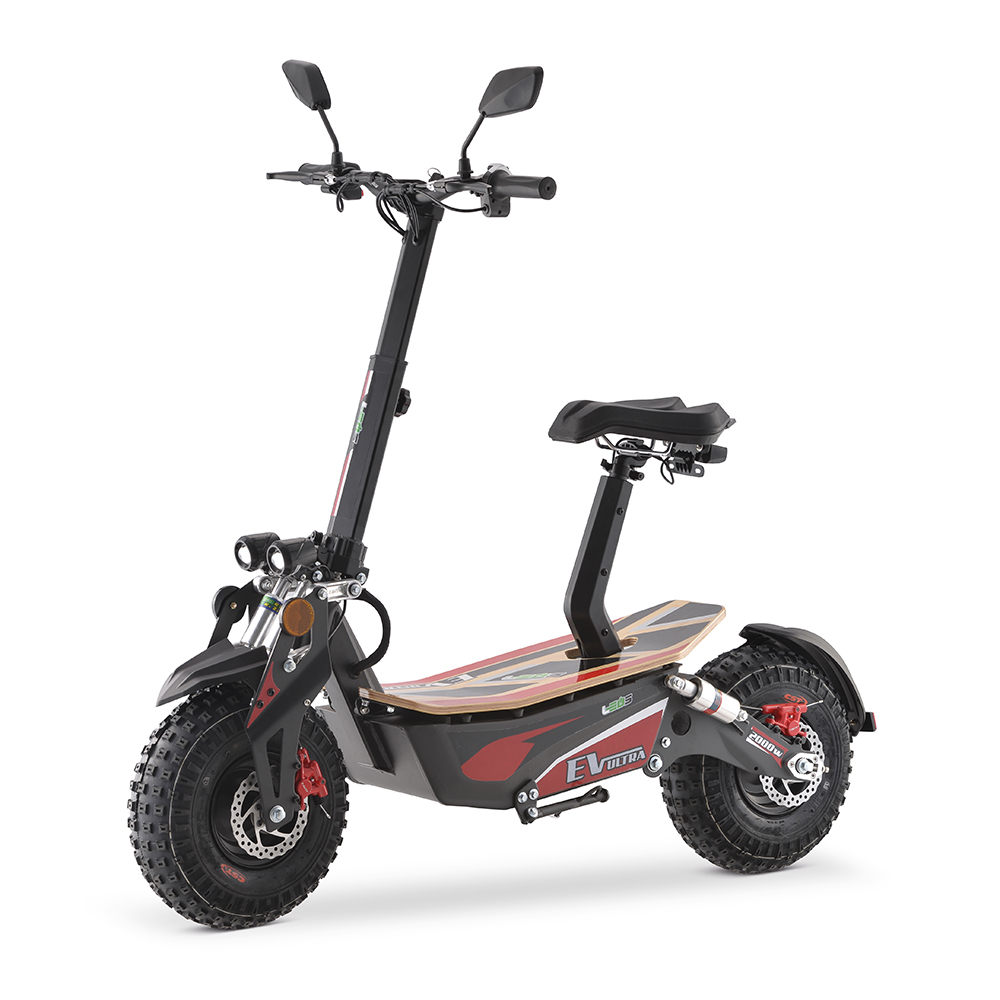 Sxt monster e scooter 2000w 48v bateria de lítio scooter elétrica 