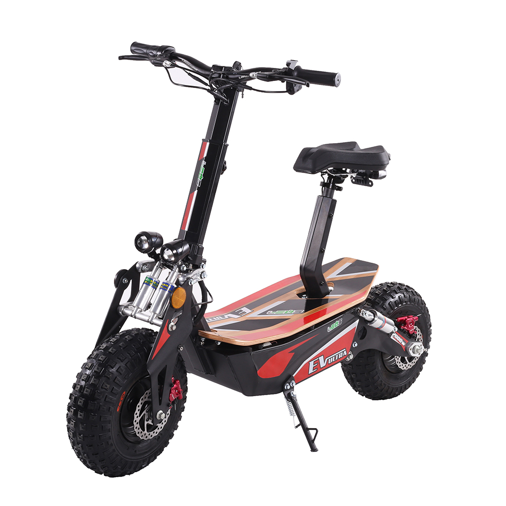 Winger esportes ao ar livre suspensão dupla TWODOGS scooter elétrico 3000w