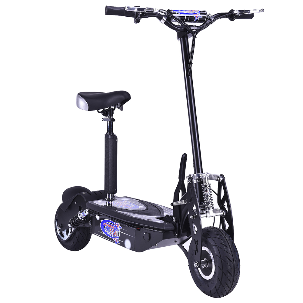 Scooter elétrico com motor turbo de 1600w, velocidade rápida, 2 rodas, e scooter