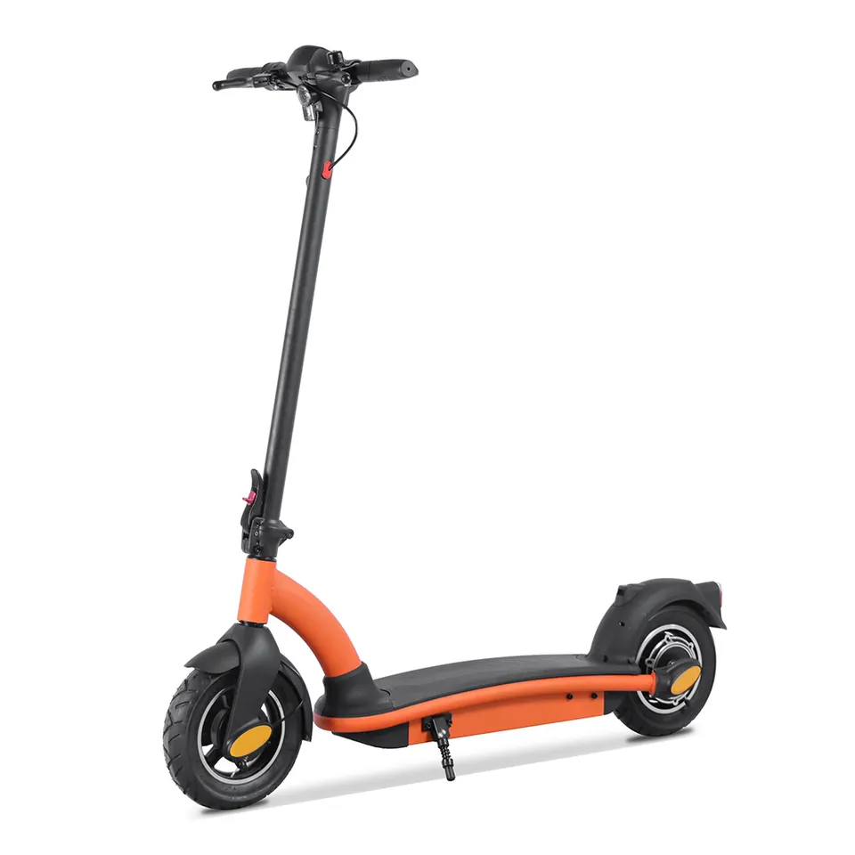 Scooters elétricos com estrutura de liga de alumínio 36V 7.8A lítio 350W preto dobrável e scooter