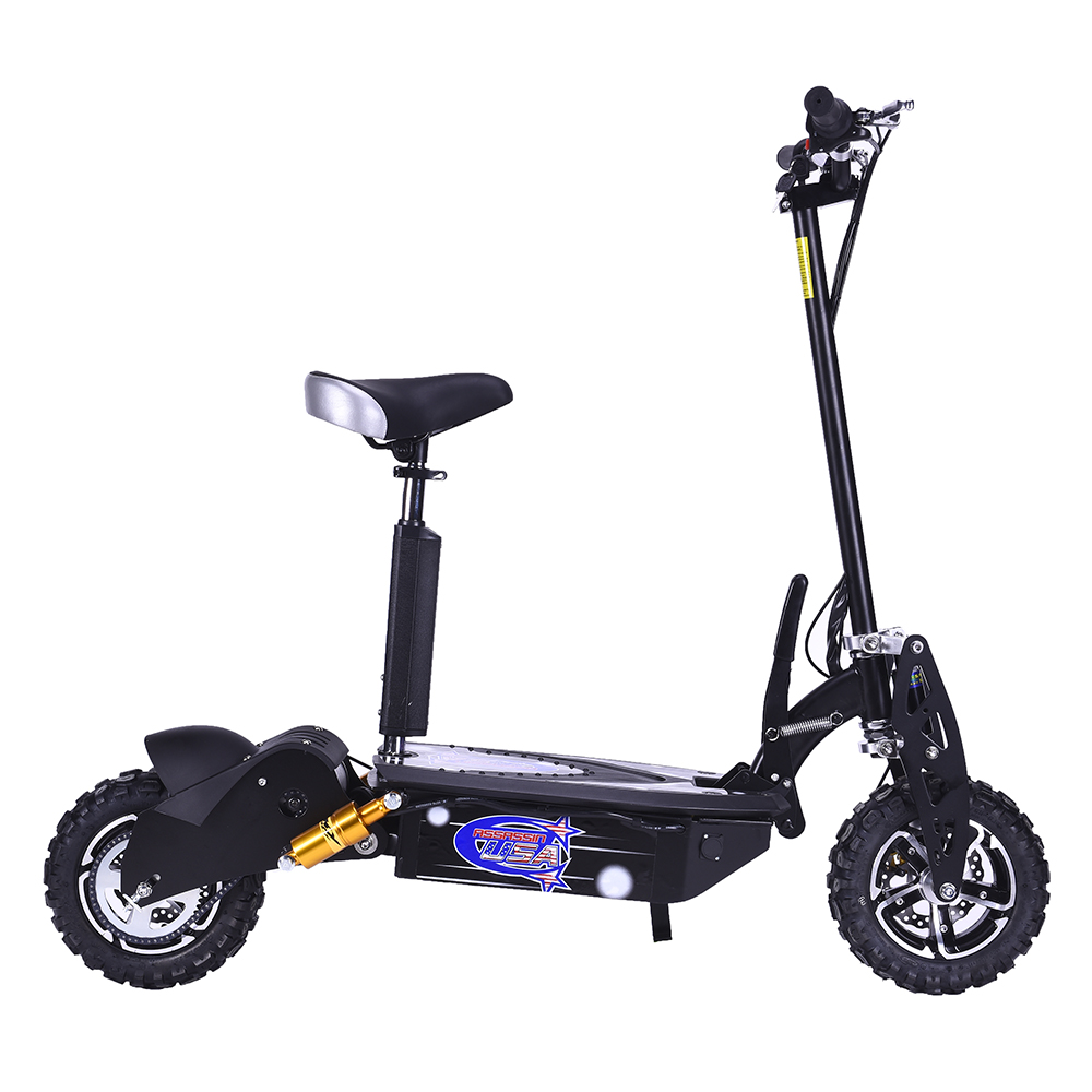 Scooter elétrico com motor turbo de 1600w, velocidade rápida, 2 rodas, e scooter