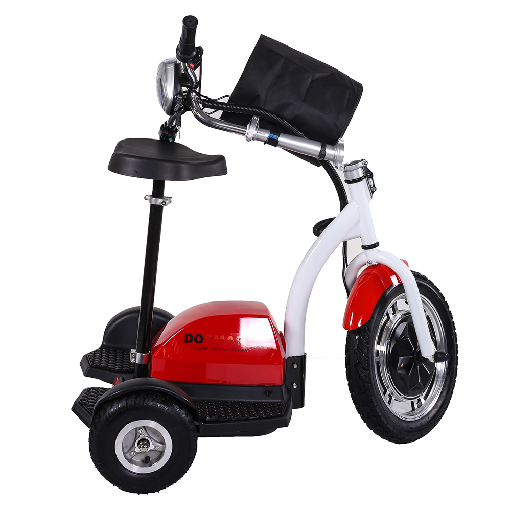 Scooters elétricos de três rodas Zappy 350W 36V para deficientes