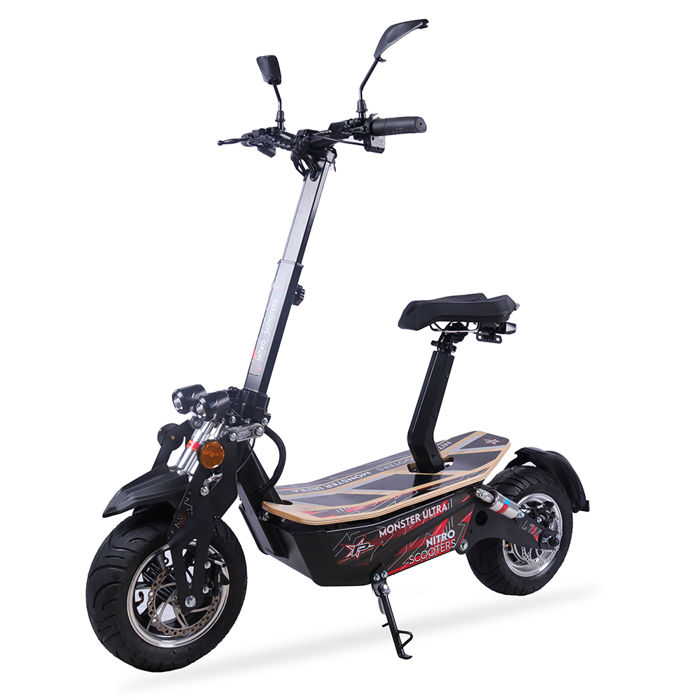 Scooter elétrico com motor de cubo de roda grande Winger 48v 1600w