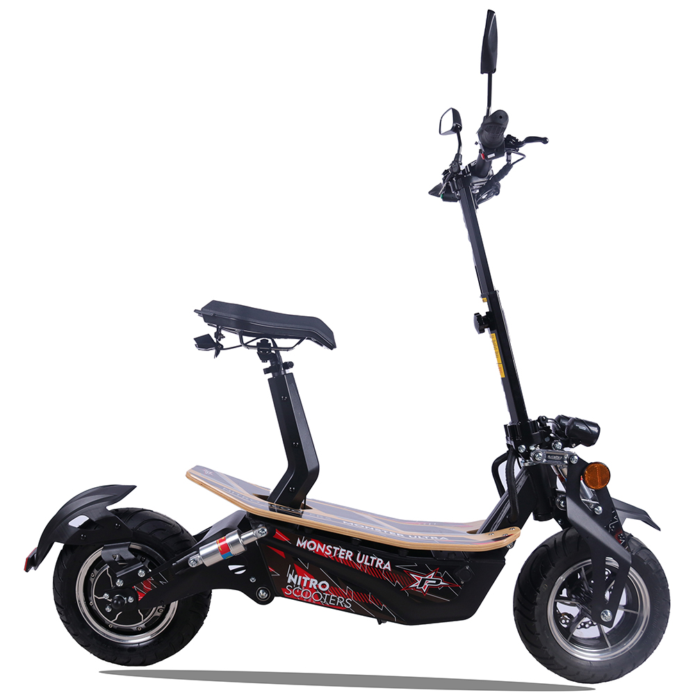 Motor do cubo de 1600 W sem scooter elétrico de acionamento por corrente para venda