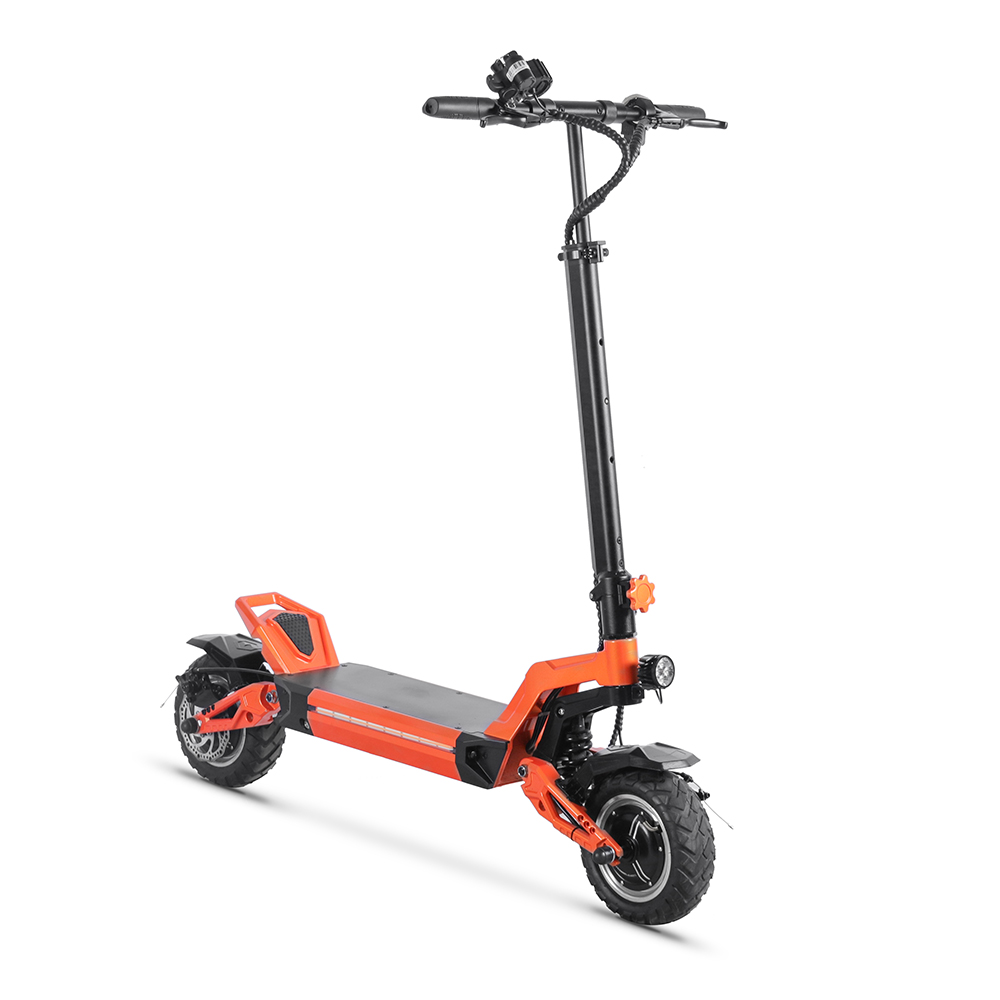 Scooter elétrico potente com motor duplo 2400w com bateria de lítio