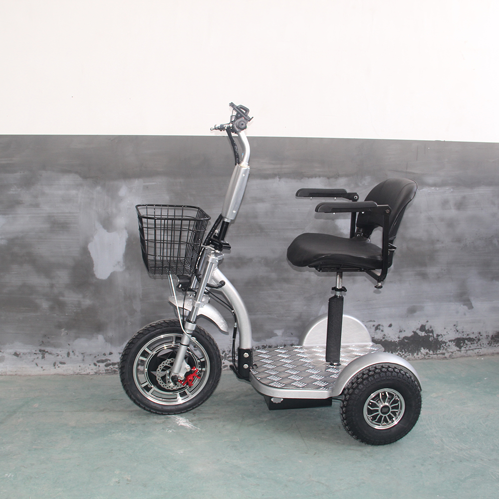 Scooter trike elétrico poderoso de 1000 W com preço barato scooter zappy de 3 rodas