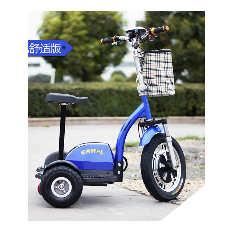 500W 48V 3 Rodas Zappy Scooters Elétricos para Adultos com CE