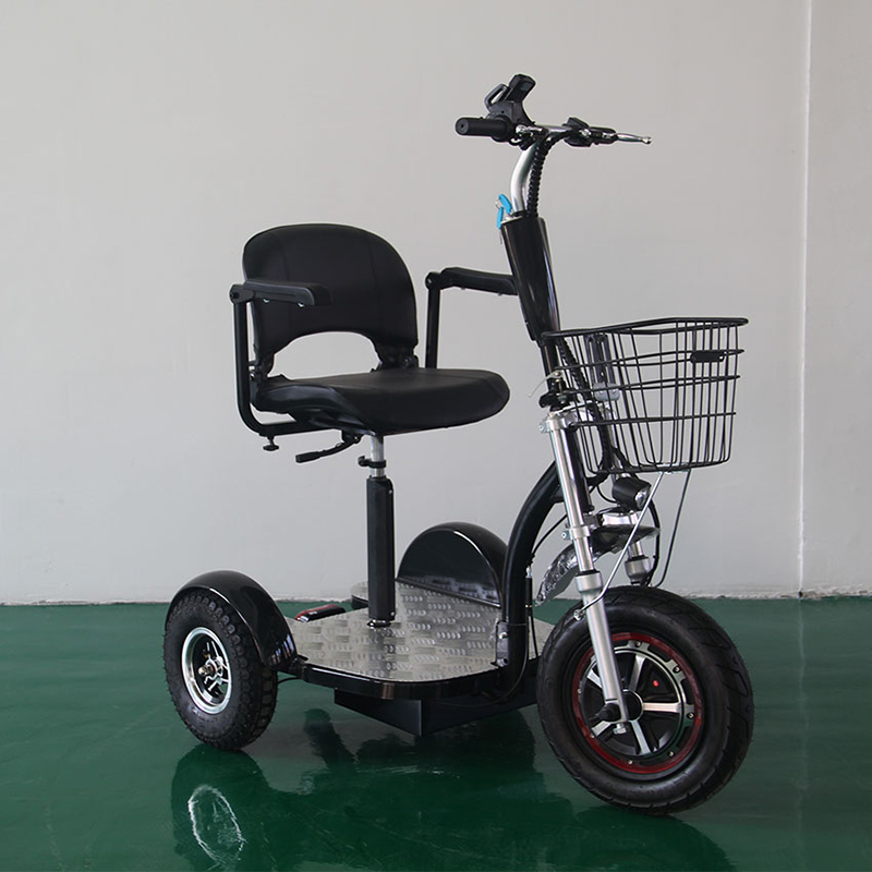 Scooter trike elétrico poderoso de 1000 W com preço barato scooter zappy de 3 rodas