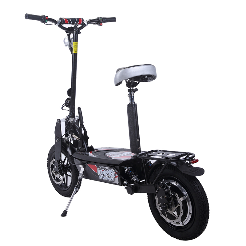 Scooter elétrico de carregamento de 6-8h sem acionamento por corrente scooter com cubo dobrável de 14 polegadas