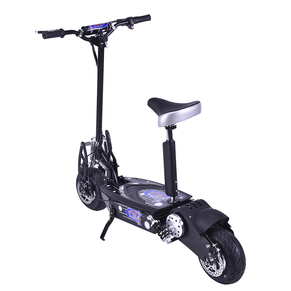 Scooter elétrico com motor turbo de 1600w, velocidade rápida, 2 rodas, e scooter