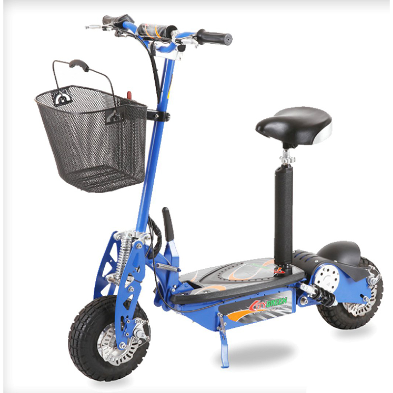 scooter elétrico com bateria de lítio 48v 1600w elektricni skuter