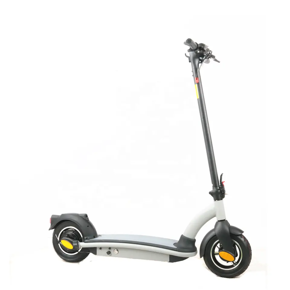 Scooters elétricos com estrutura de liga de alumínio 36V 7.8A lítio 350W preto dobrável e scooter