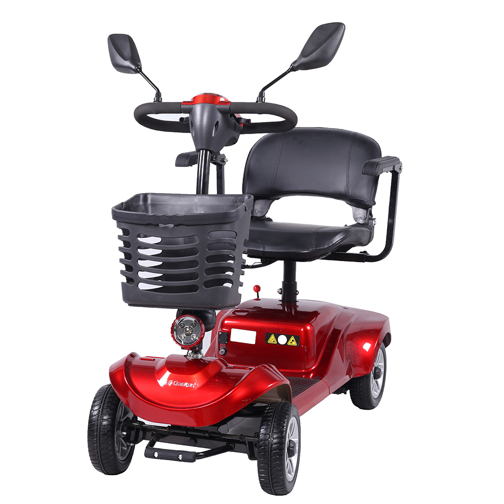 Scooter de mobilidade elétrica de 4 rodas 24v 250w para deficientes