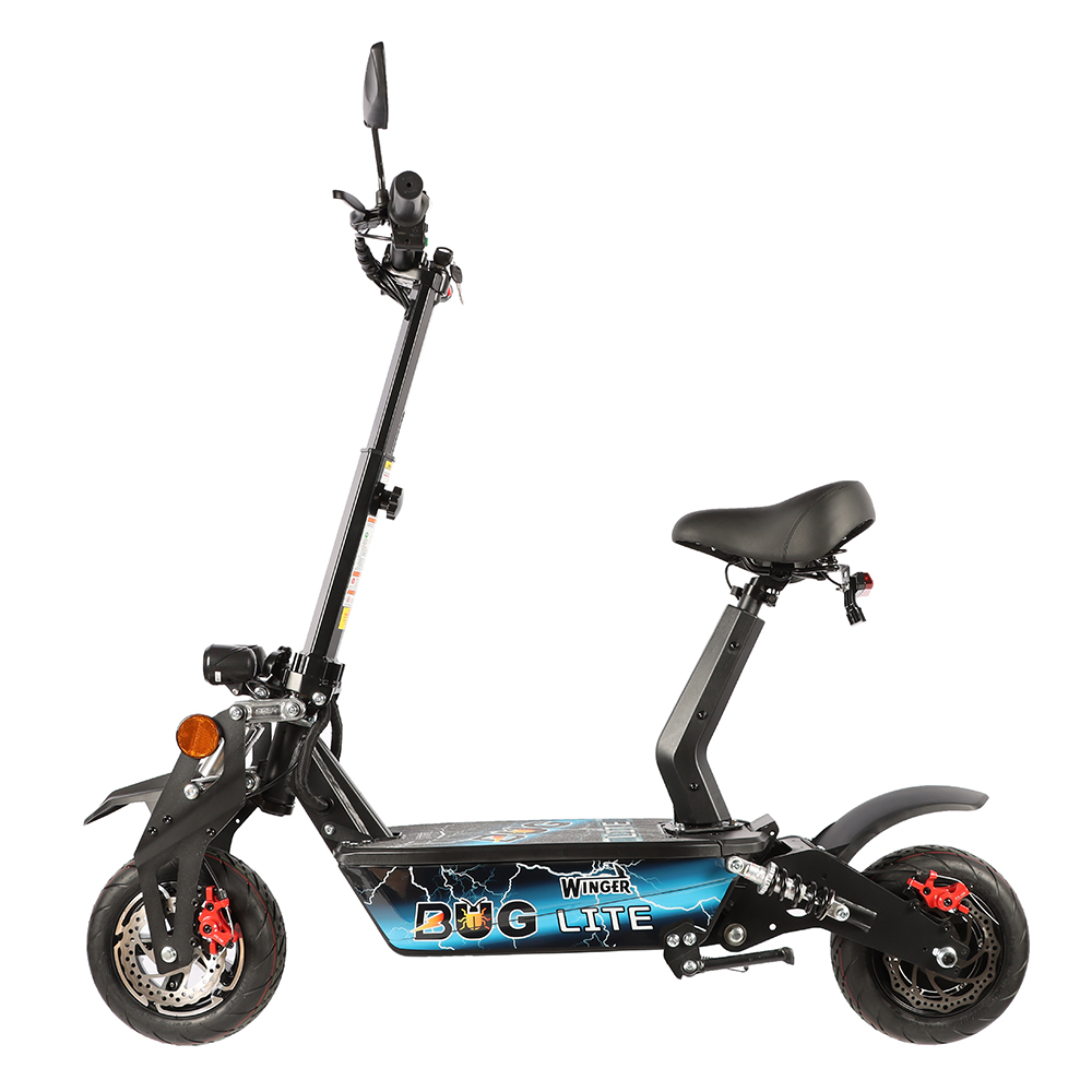 WINGER BUG LITE off road 48v 12ah scooter elétrico com motor de cubo de 1600w