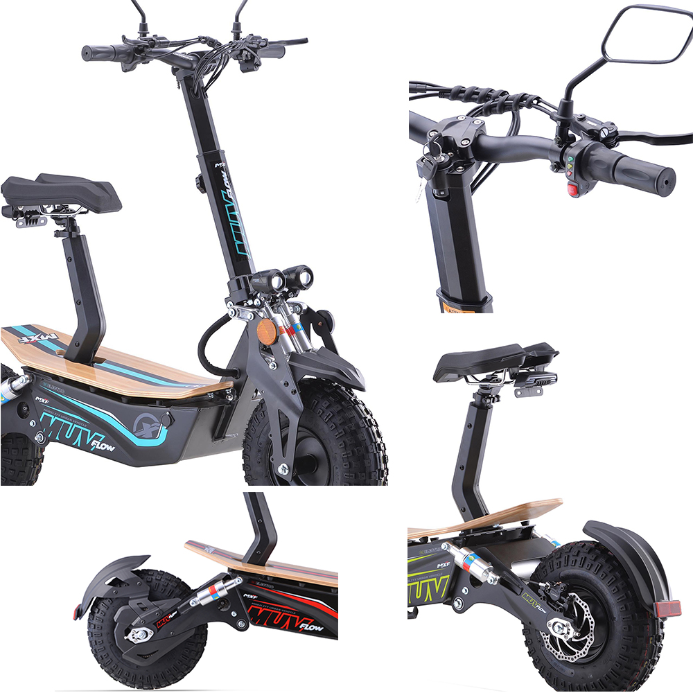 Patinete Scooter Elétrico Off-Road Monster 2000W 48V Scooter Elétrico