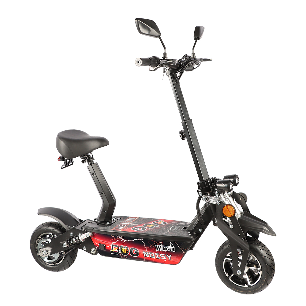 Scooter elétrica WINGER 2 rodas BUG NOISY 48v 1600w kick scooter