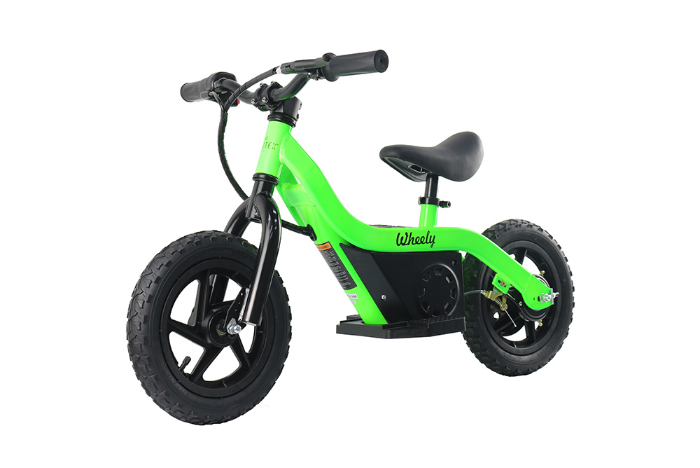 24V 100W Bicicleta Elétrica Criança Equilíbrio Bicicleta Infantil Atacado