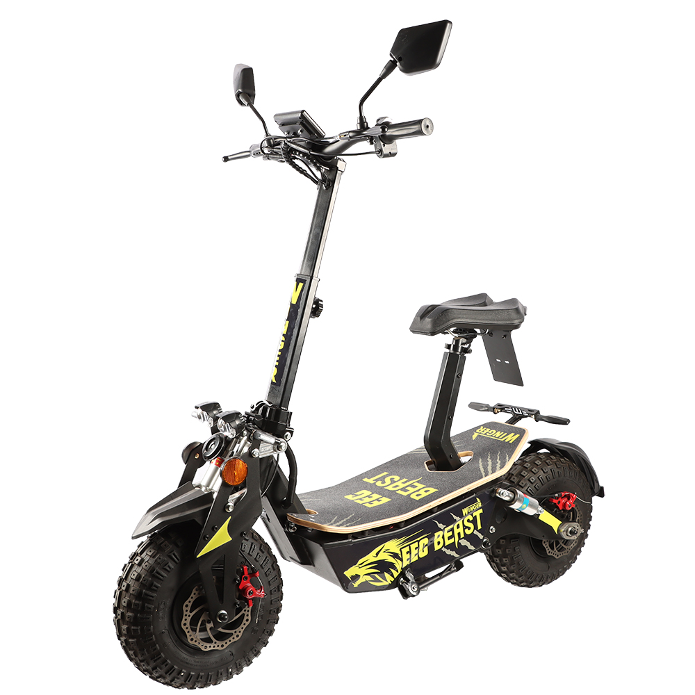 CEE COC Certificado scooter elétrico bicicleta 48V 2000W scooters elétricos trottinette de autoequilíbrio