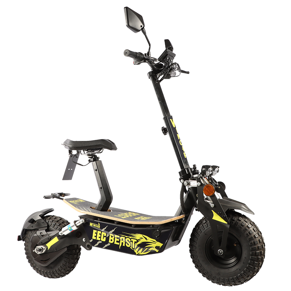 CEE COC Certificado scooter elétrico bicicleta 48V 2000W scooters elétricos trottinette de autoequilíbrio