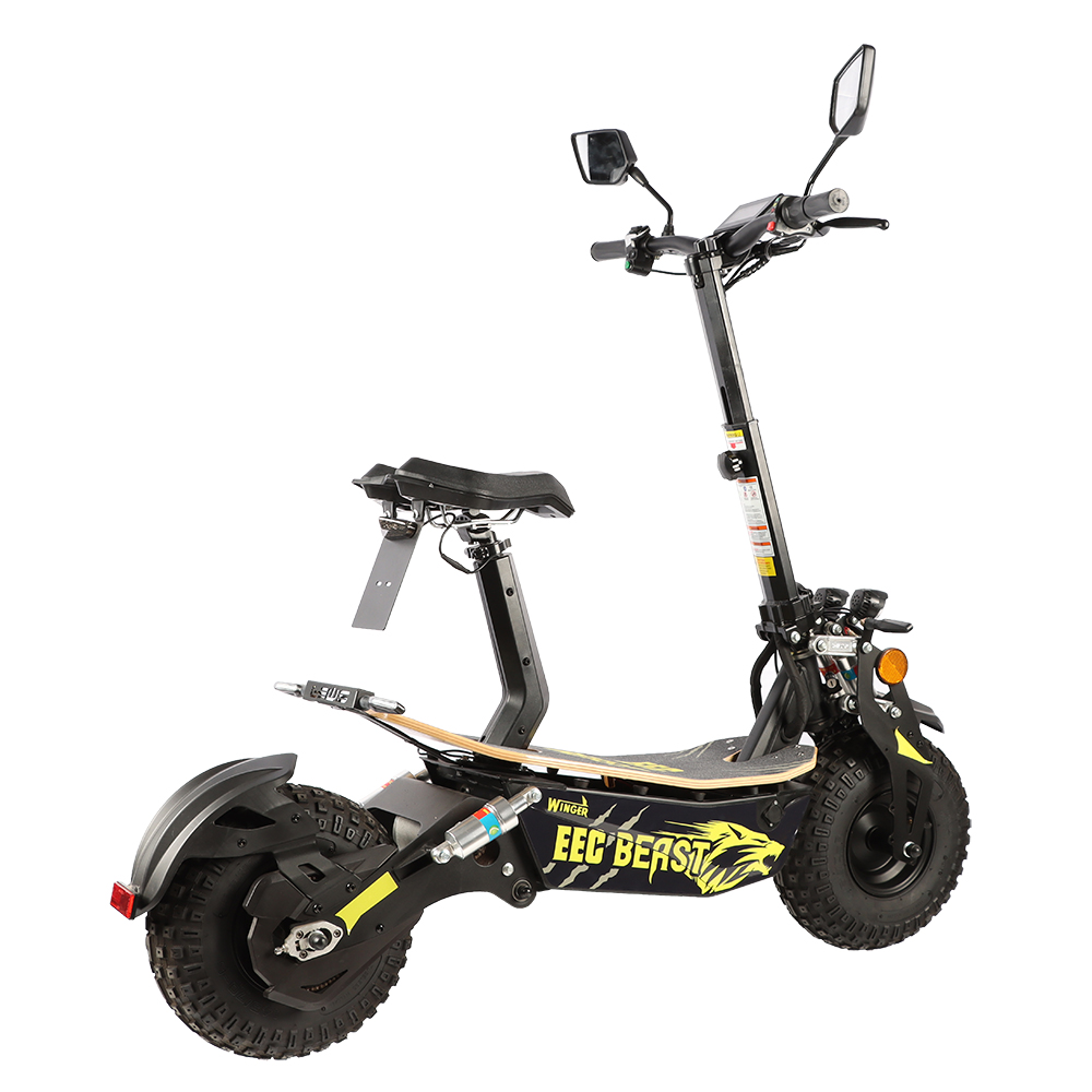 CEE COC Certificado scooter elétrico bicicleta 48V 2000W scooters elétricos trottinette de autoequilíbrio